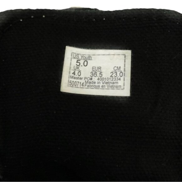 VANS Old Skool Suede Low Skate Sneakers Lace Up Off The Wall Black/White Sz 5 - Picture 14 of 16